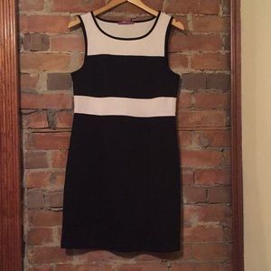 Striking Black & White Dress